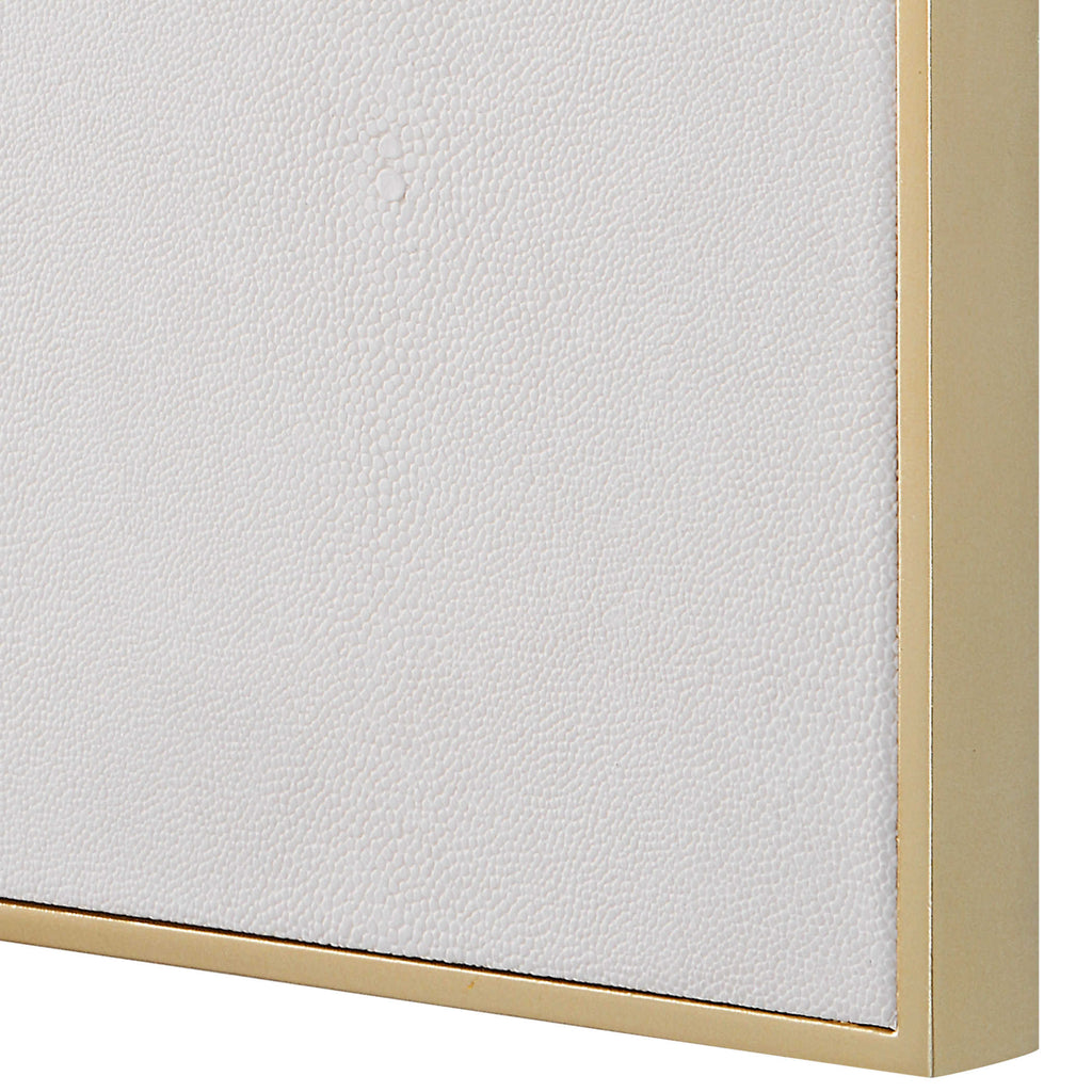 Cyprus White Square Mirror - Bombay Mercantile