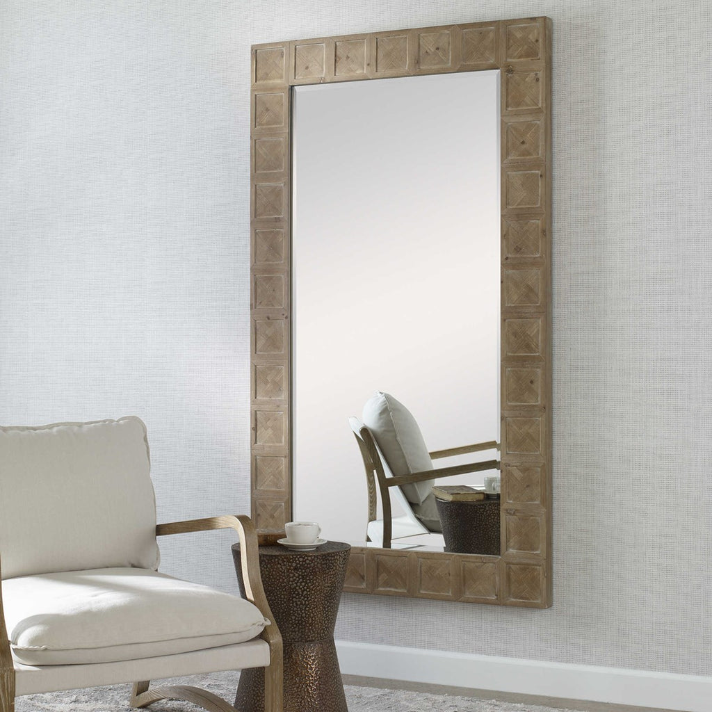 Ranahan Rustic Farmhouse Mirror - Bombay Mercantile