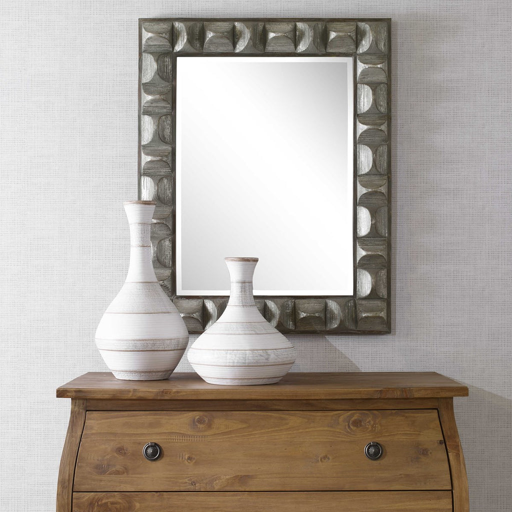 Pickford Gray Mirror - Bombay Mercantile