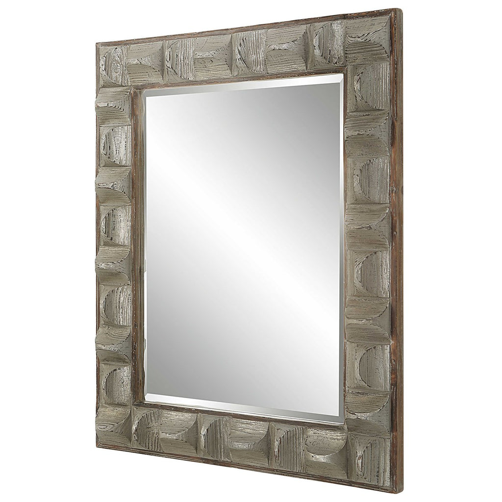 Pickford Gray Mirror - Bombay Mercantile