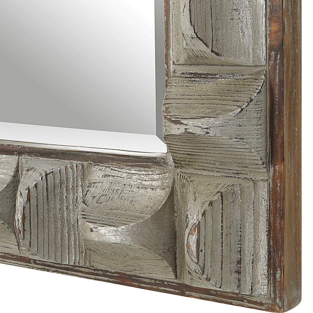 Pickford Gray Mirror - Bombay Mercantile