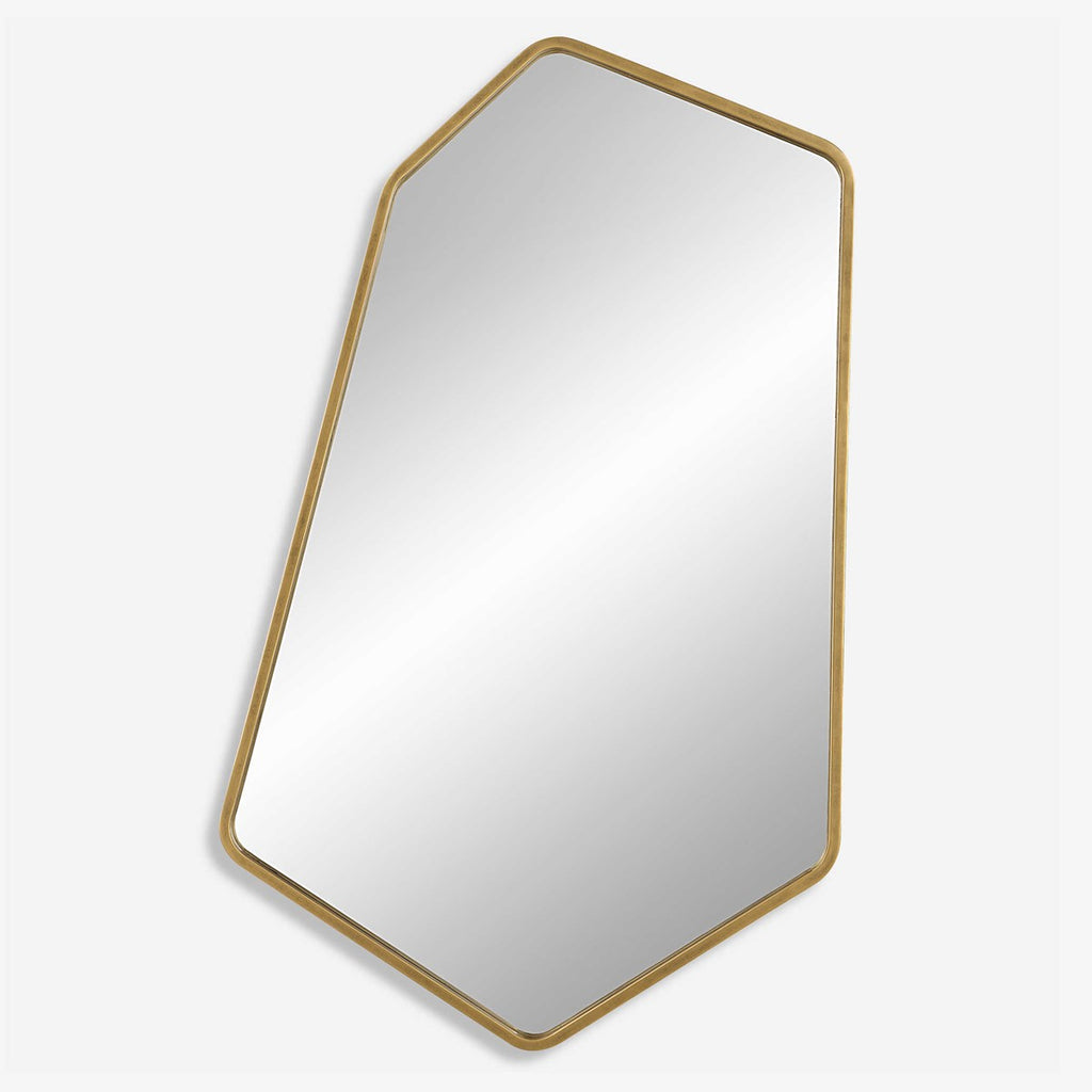 Linneah Large Gold Mirror - Bombay Mercantile