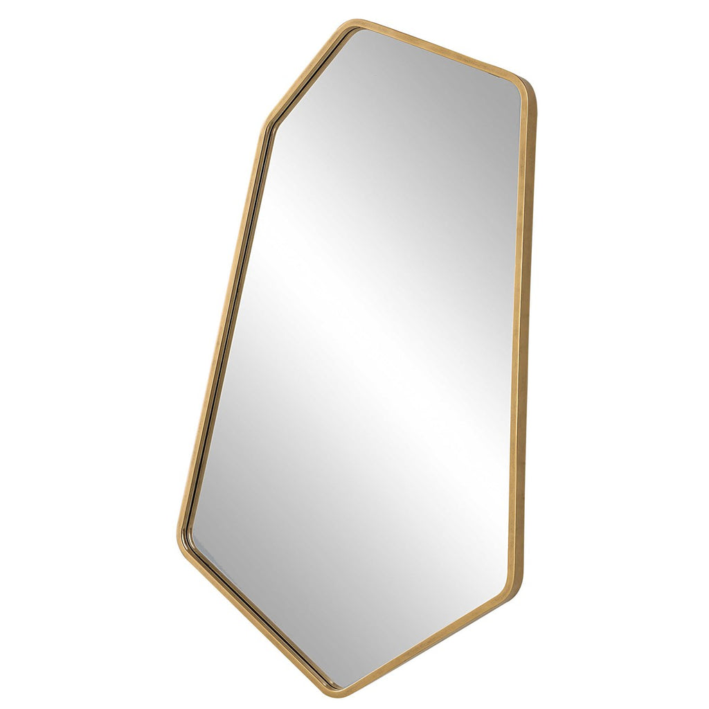 Linneah Large Gold Mirror - Bombay Mercantile