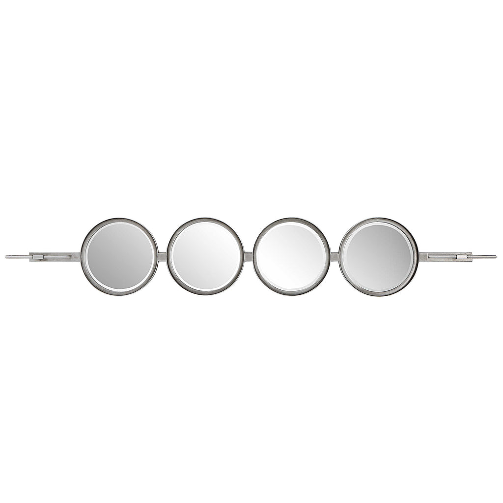 Button Silver Mirror - Bombay Mercantile