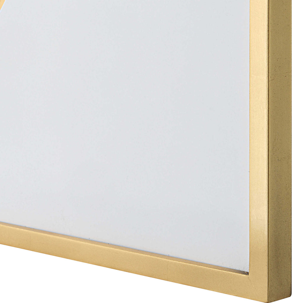 Danbury White Mirror - Bombay Mercantile