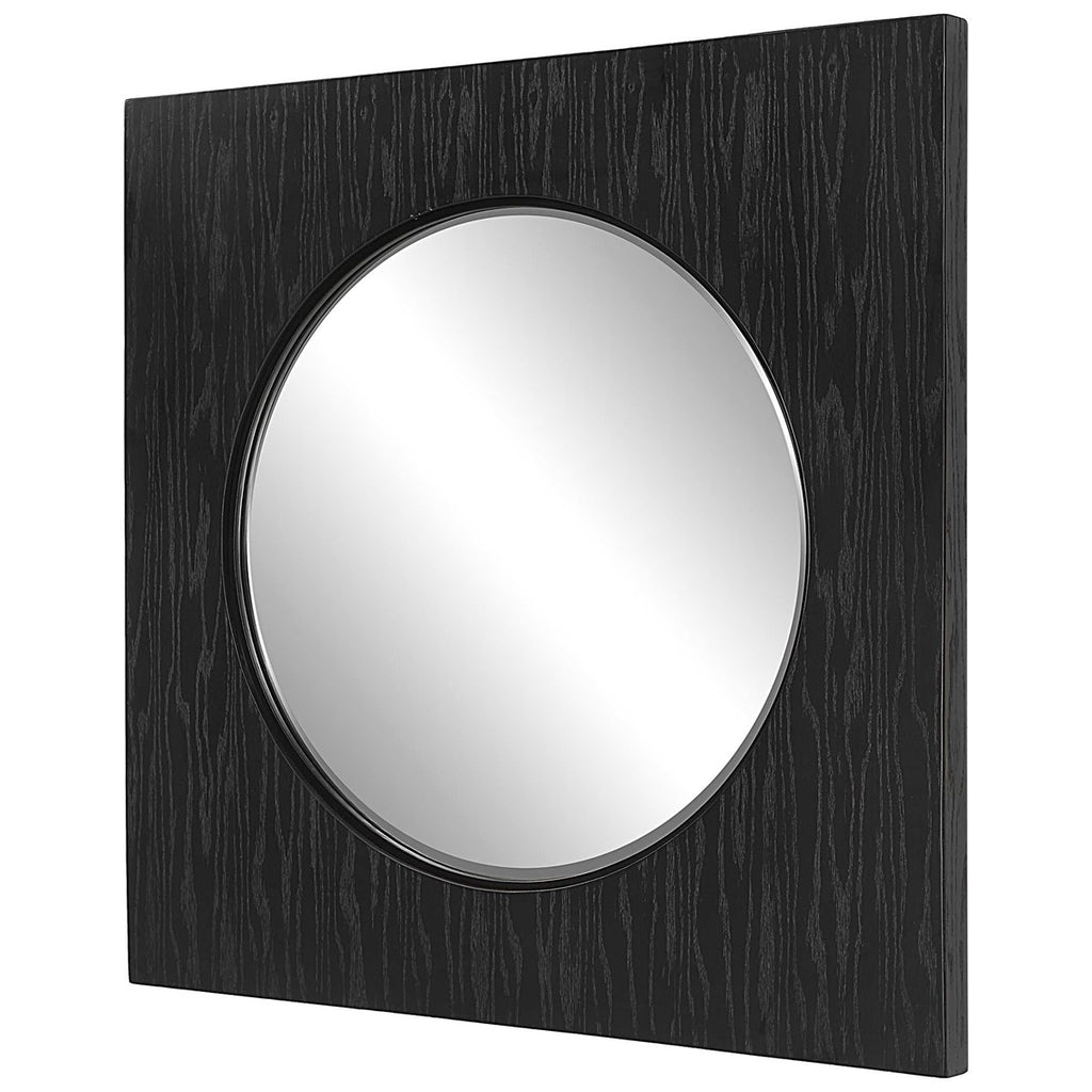 Hillview Wood Panel Mirror - Bombay Mercantile