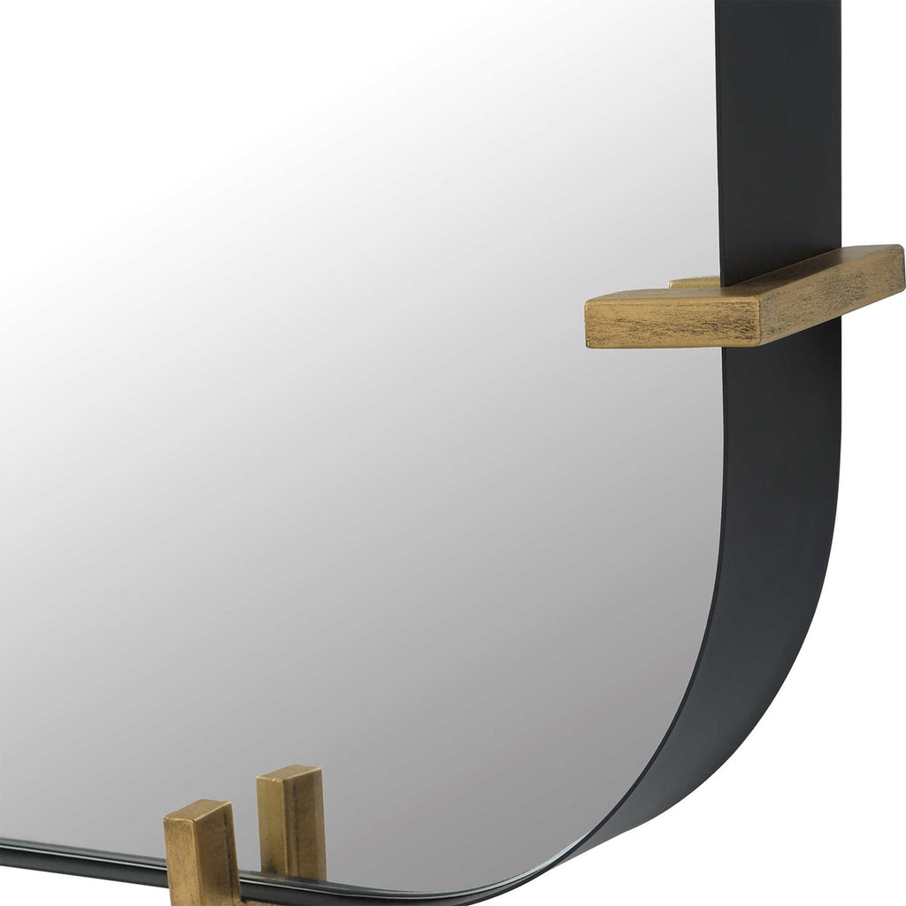 Pali Industrial Iron Mirror - Bombay Mercantile