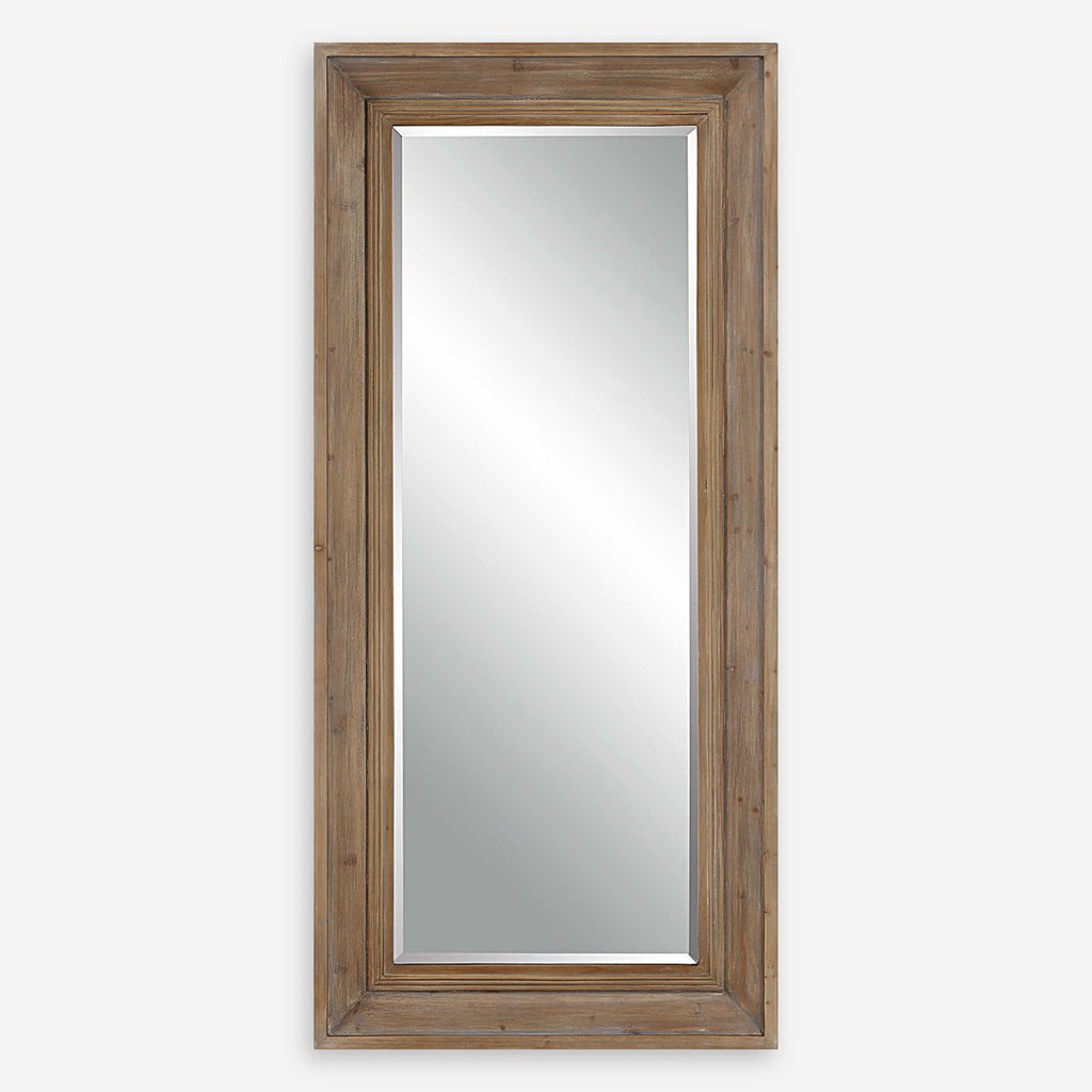 Missoula Large Natural Wood Mirror - Bombay Mercantile