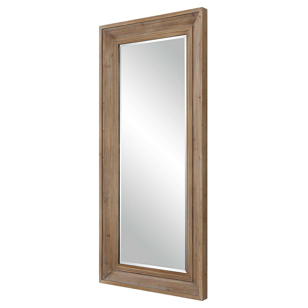 Missoula Large Natural Wood Mirror - Bombay Mercantile