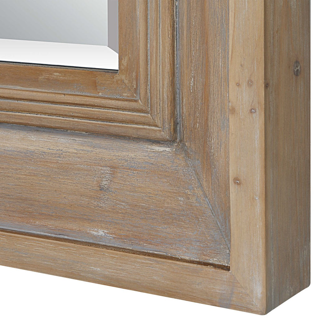 Missoula Large Natural Wood Mirror - Bombay Mercantile