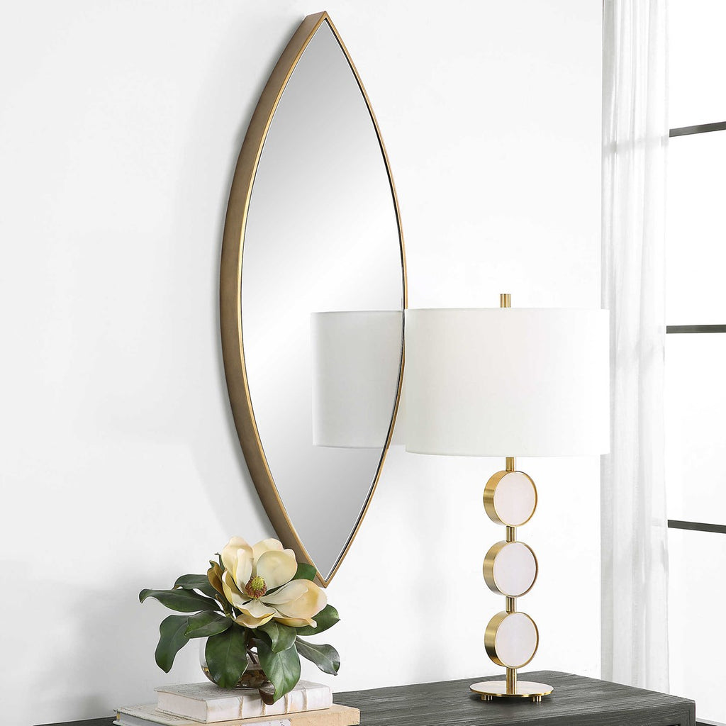 Ellipse Gold Mirror - Bombay Mercantile