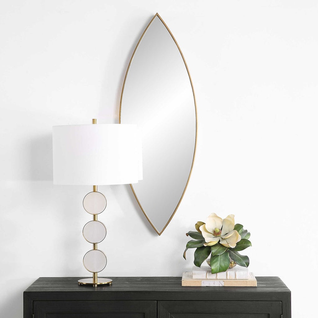 Ellipse Gold Mirror - Bombay Mercantile