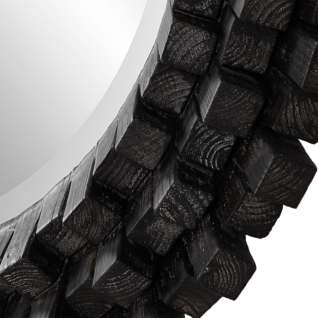 Circle Of Piers Round Mirror - Bombay Mercantile