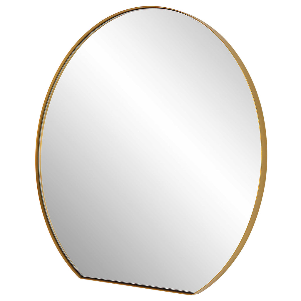 Cabell Small Brass Mirror - Bombay Mercantile
