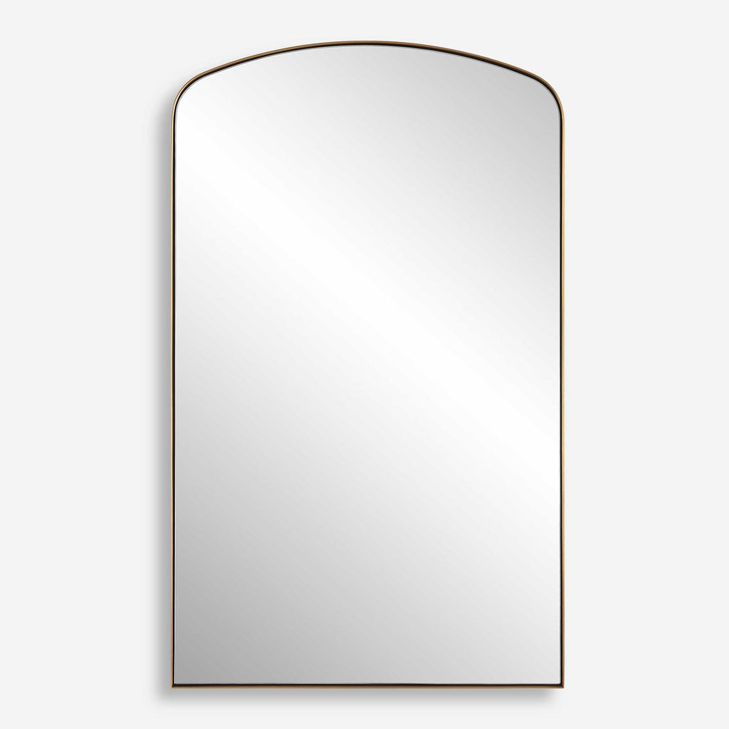 Tordera Brass Arch Mirror - Bombay Mercantile