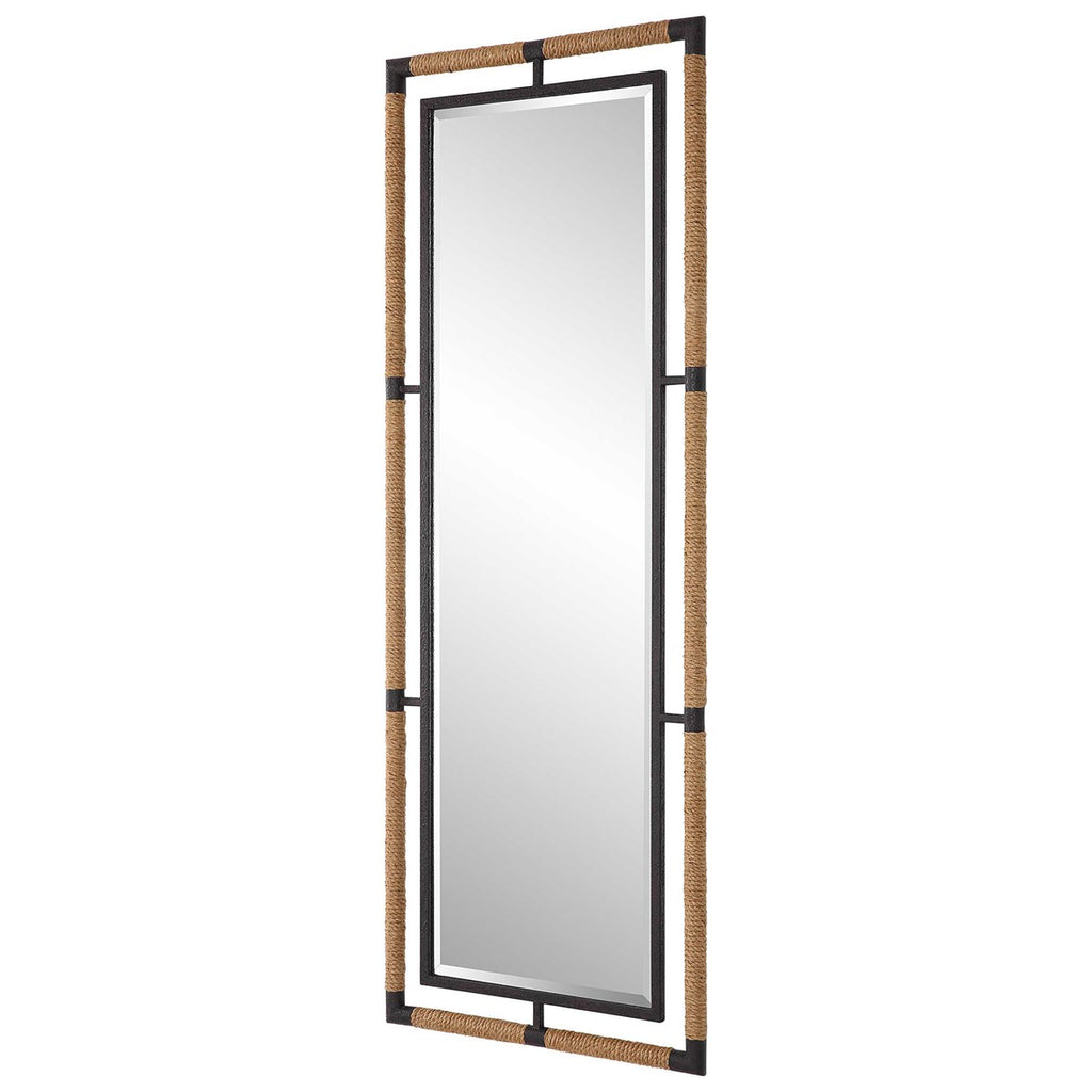 Melville Iron & Rope Tall Mirror - Bombay Mercantile