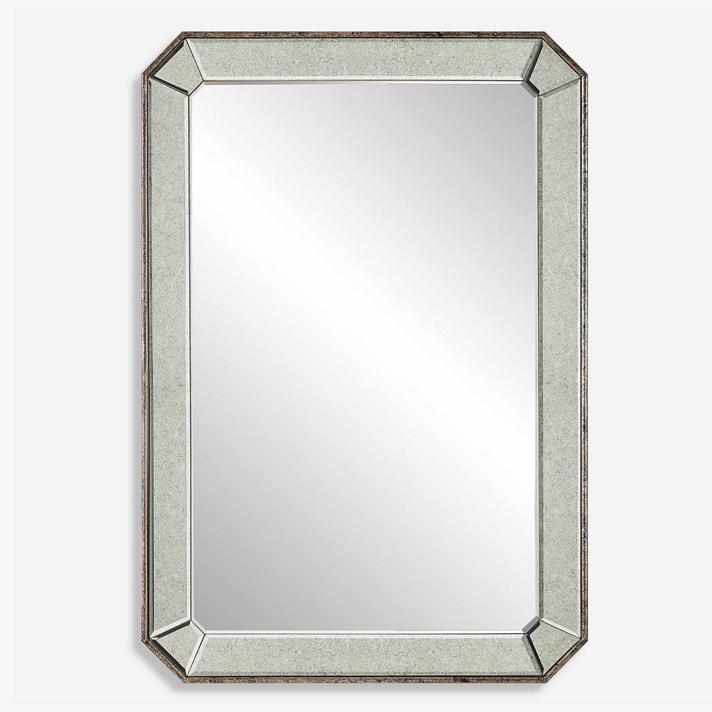 Cortona Antiqued Vanity Mirror - Bombay Mercantile
