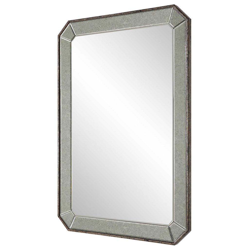 Cortona Antiqued Vanity Mirror - Bombay Mercantile