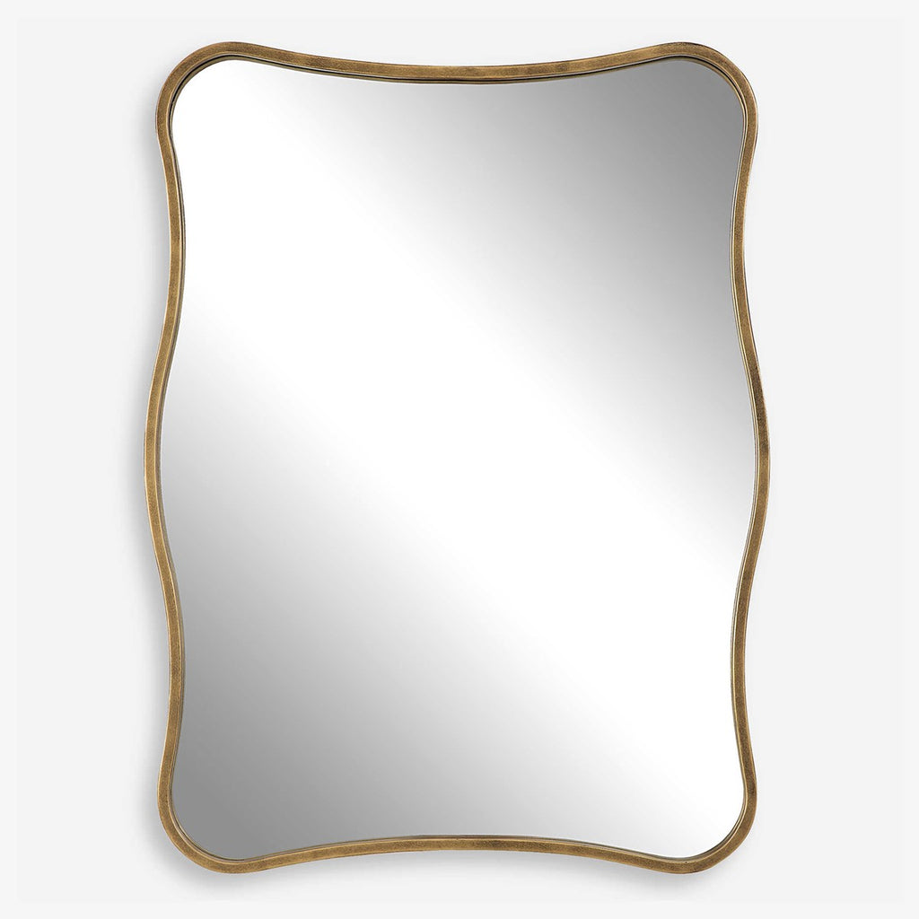 Pavia Curvy Vanity Mirror - Bombay Mercantile
