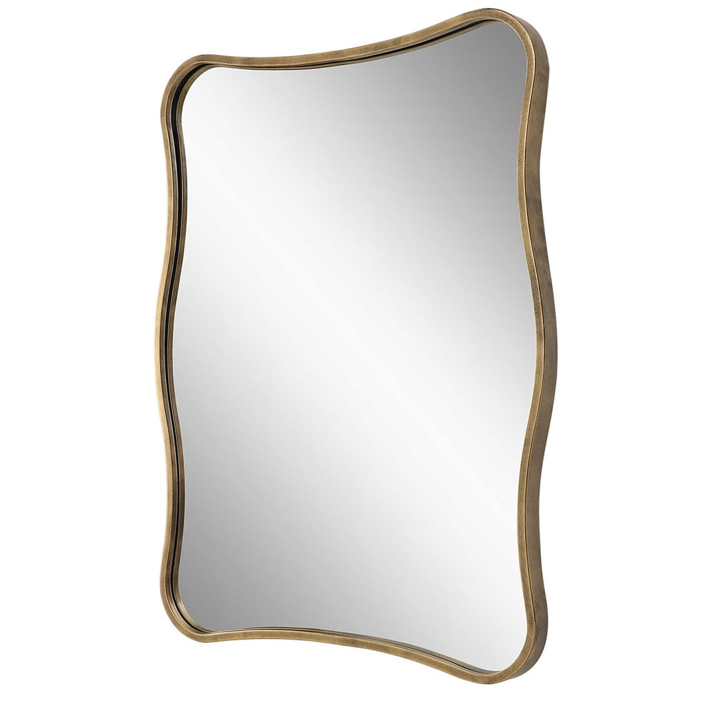 Pavia Curvy Vanity Mirror - Bombay Mercantile