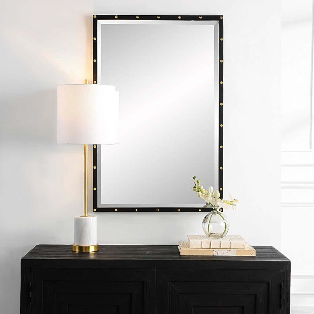 Benedo Industrial Vanity Mirror - Bombay Mercantile