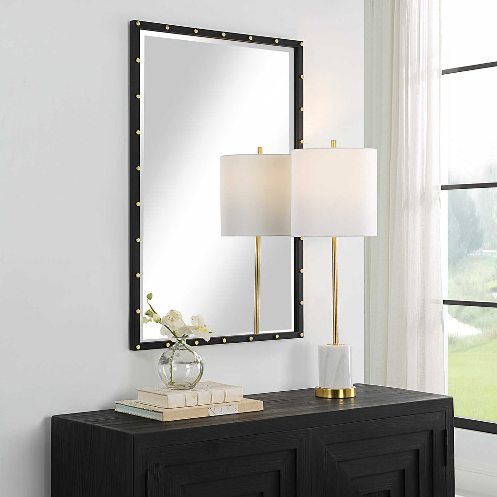 Benedo Industrial Vanity Mirror - Bombay Mercantile