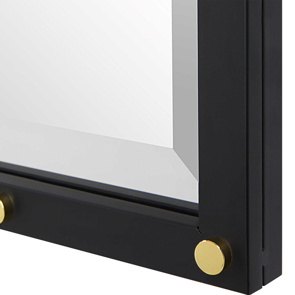 Benedo Industrial Vanity Mirror - Bombay Mercantile
