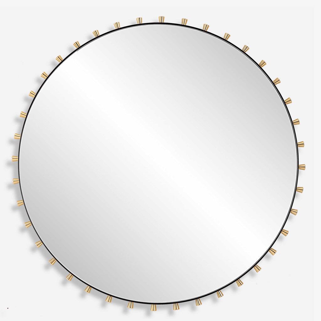 Cosmopolitan Round Mirror - Bombay Mercantile
