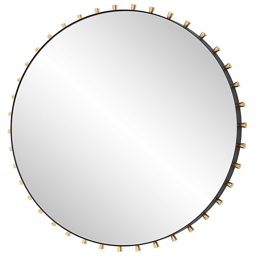 Cosmopolitan Round Mirror - Bombay Mercantile