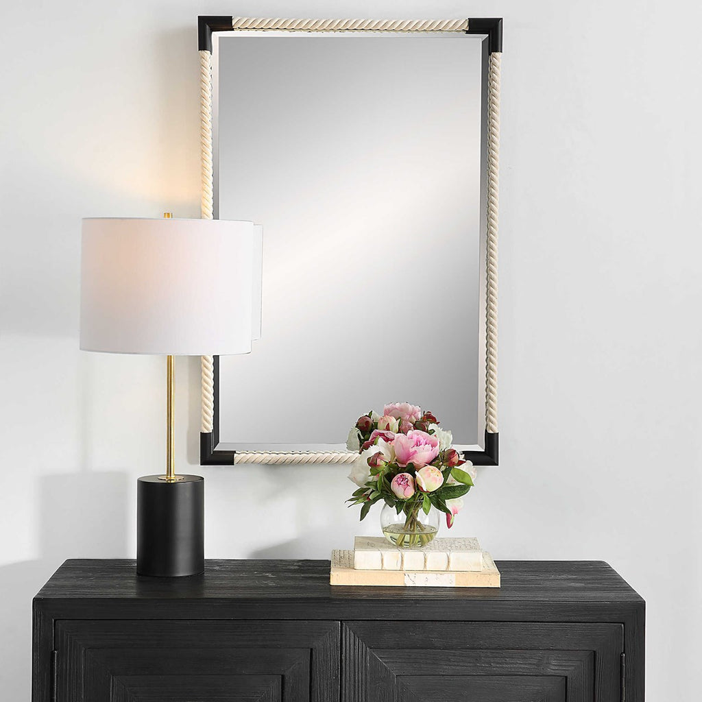 Marina Rope Mirror - Bombay Mercantile