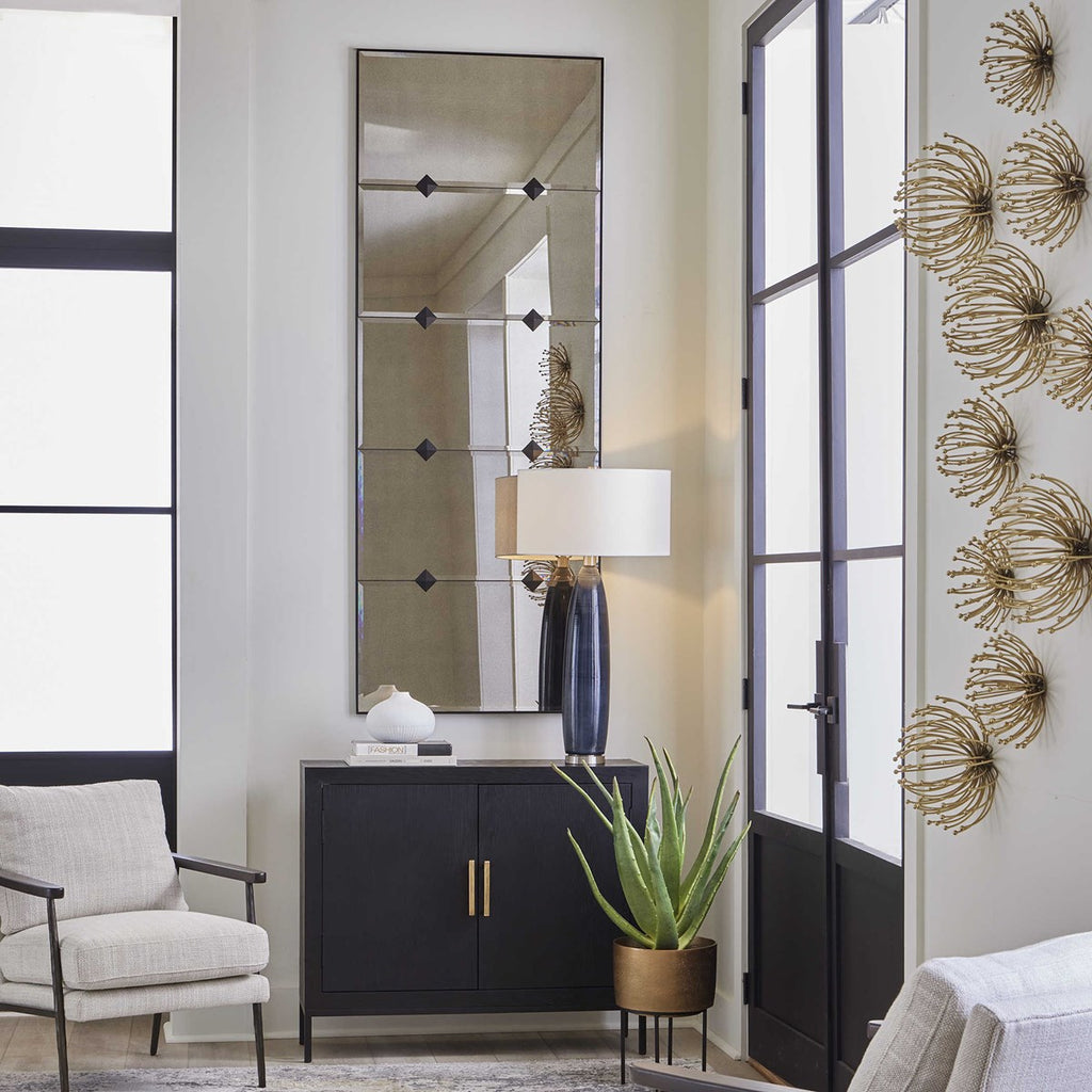 Serchio Oversized Iron Mirror - Bombay Mercantile