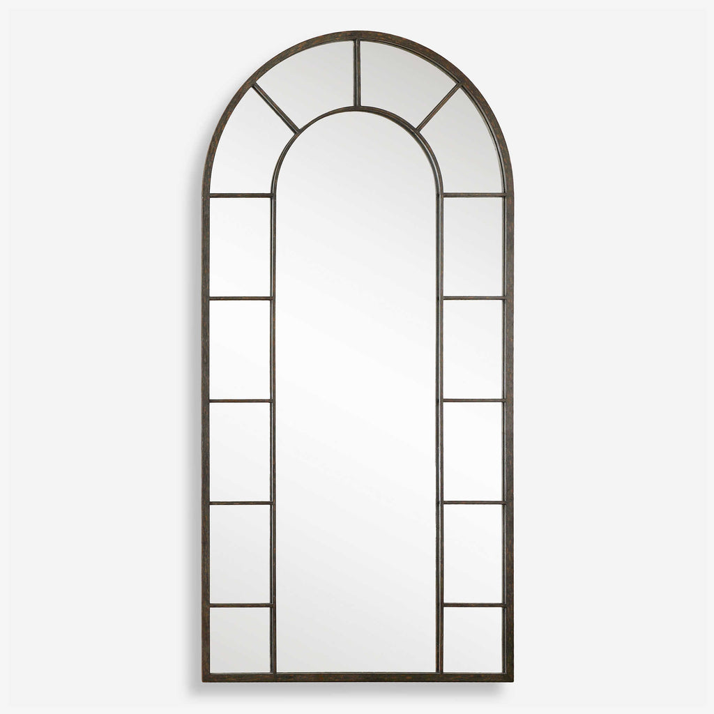 Dillingham Black Arch Mirror - Bombay Mercantile
