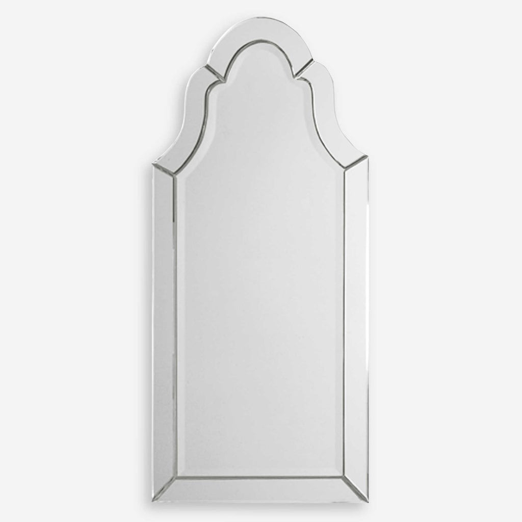 Hovan Frameless Arched Mirror - Bombay Mercantile