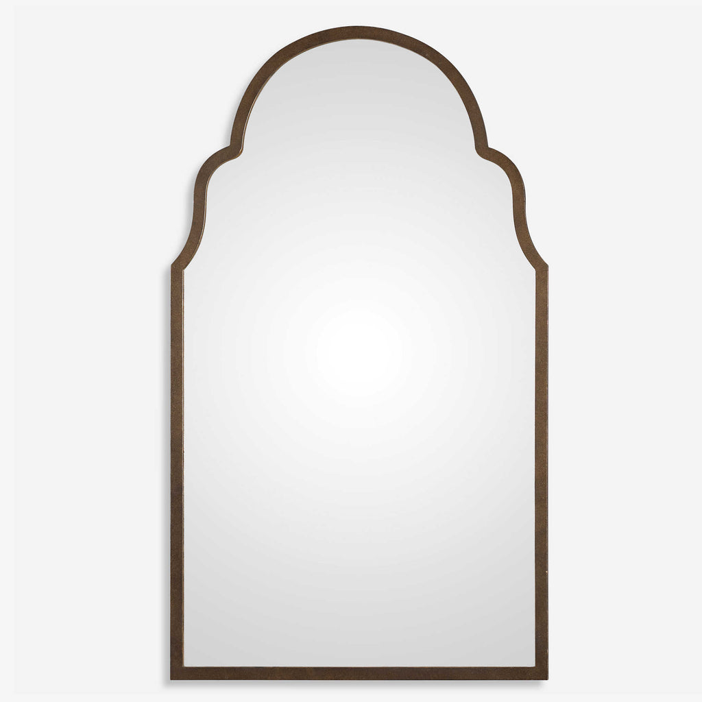 Brayden Arch Metal Mirror - Bombay Mercantile