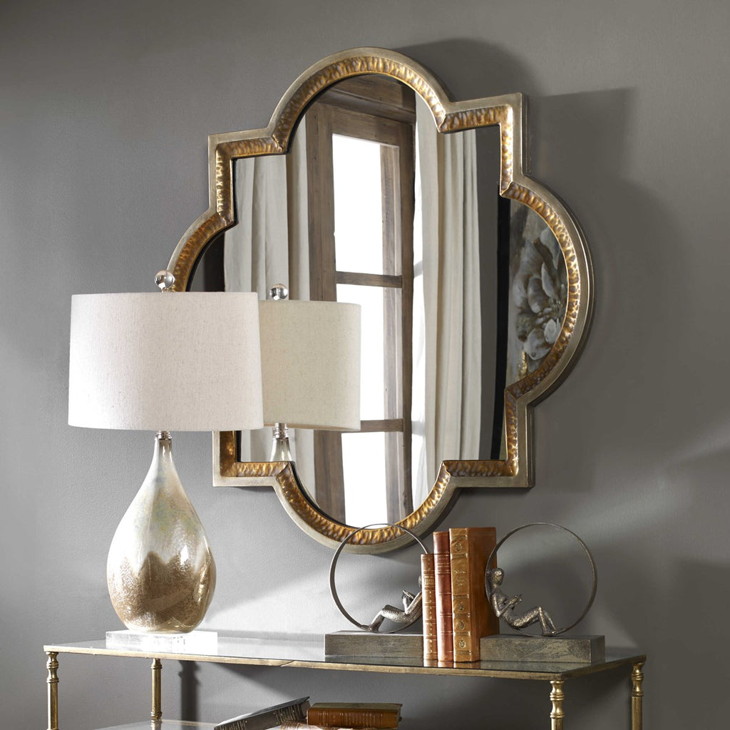 Lourosa Gold Mirror - Bombay Mercantile