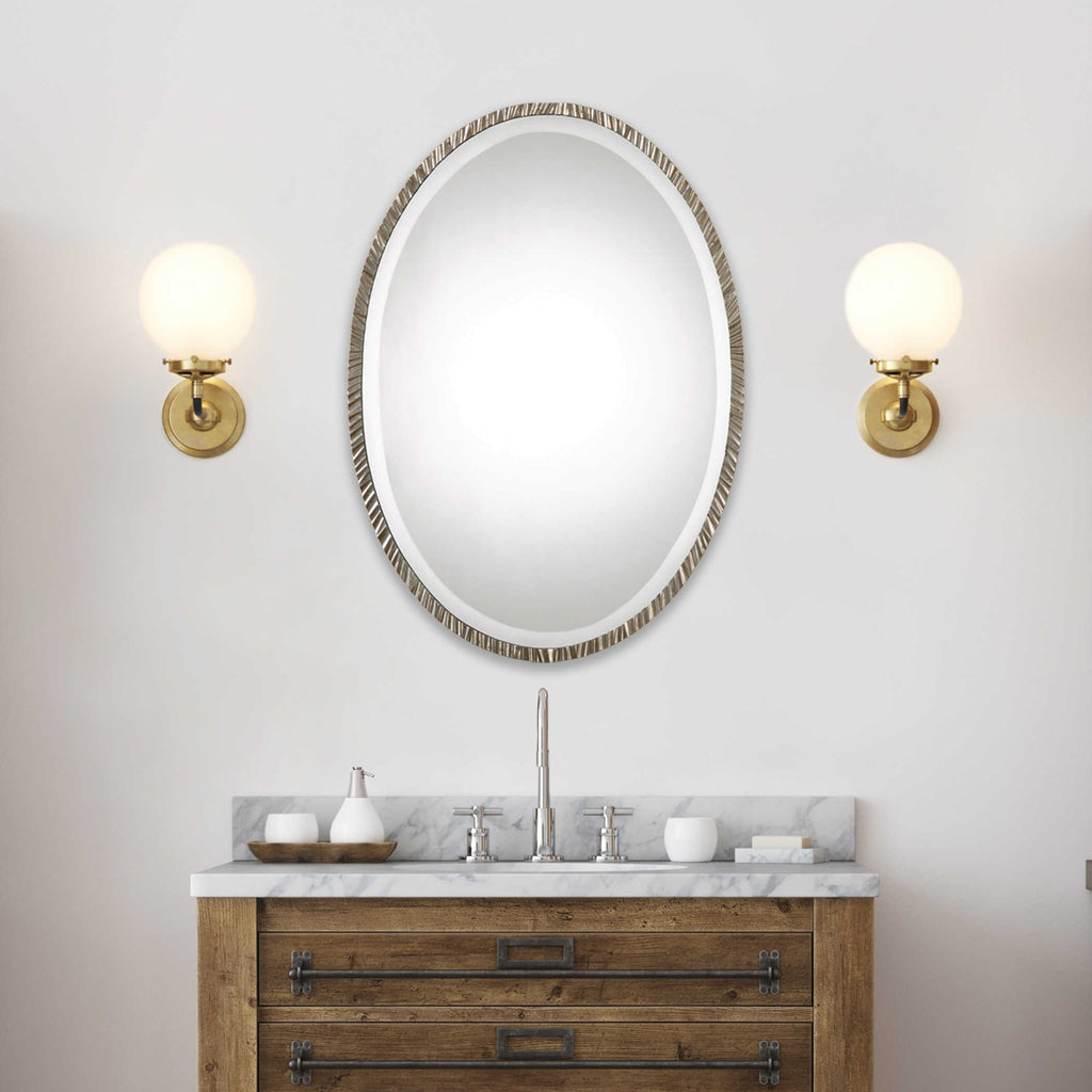 Annadel Oval Wall Mirror - Bombay Mercantile