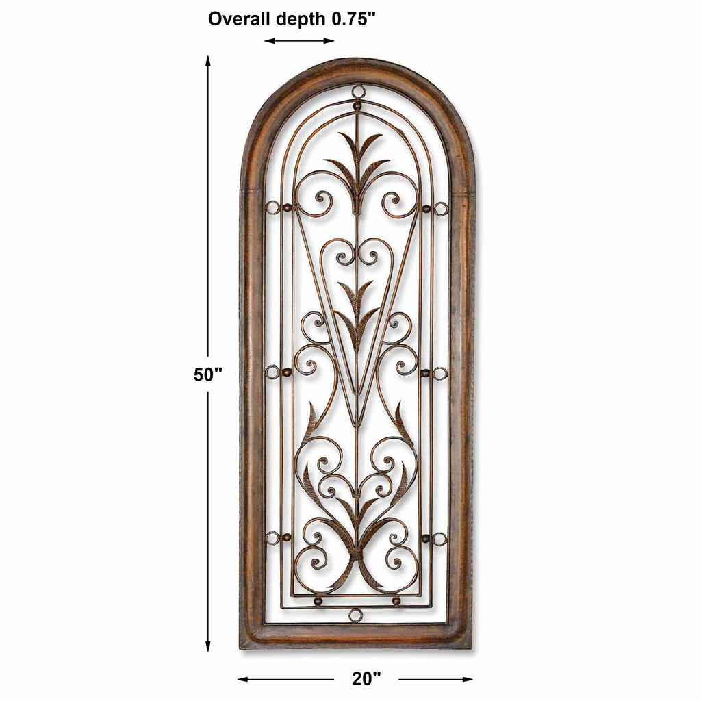Cristy Petite Metal Wall Art - Bombay Mercantile