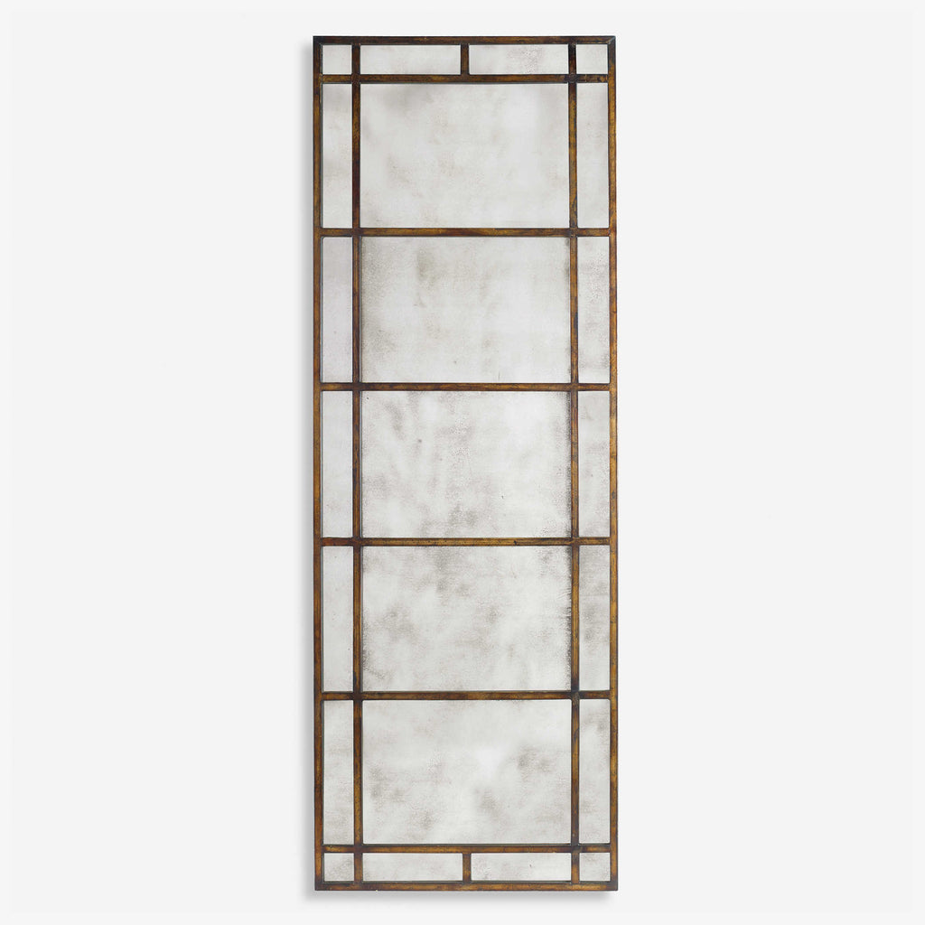 Avidan Antique Bronze Mirror - Bombay Mercantile