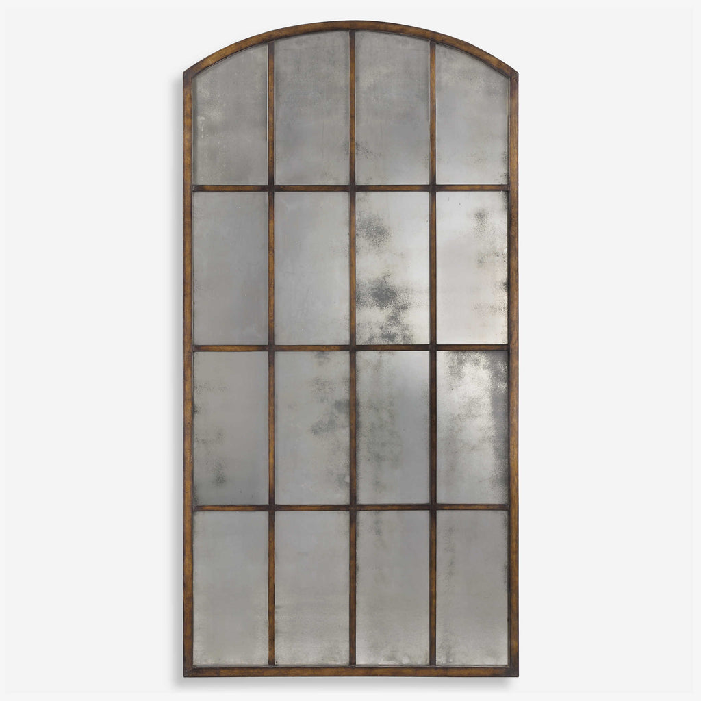 Amiel Antique Large Arch Mirror - Bombay Mercantile