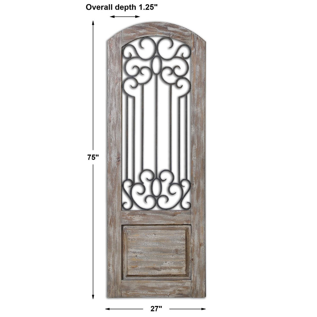 Mulino Distressed Wall Panel - Bombay Mercantile
