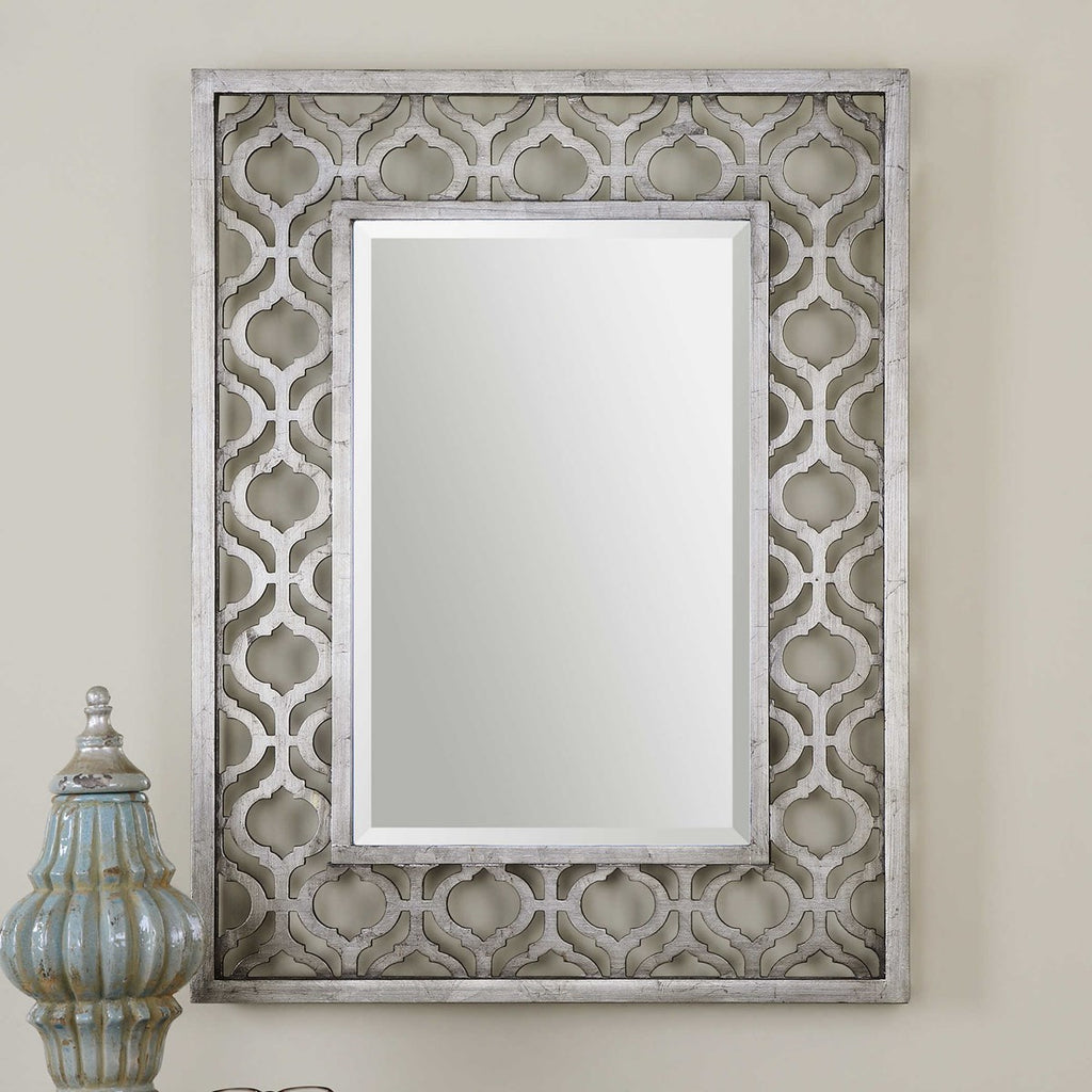Sorbolo Silver Mirror - Bombay Mercantile