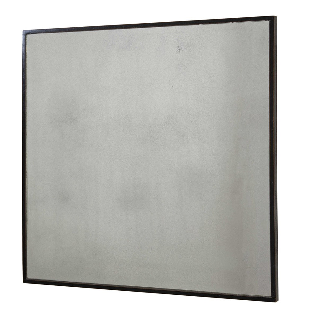 Matty Antiqued Square Mirrors, Set of 2 - Bombay Mercantile