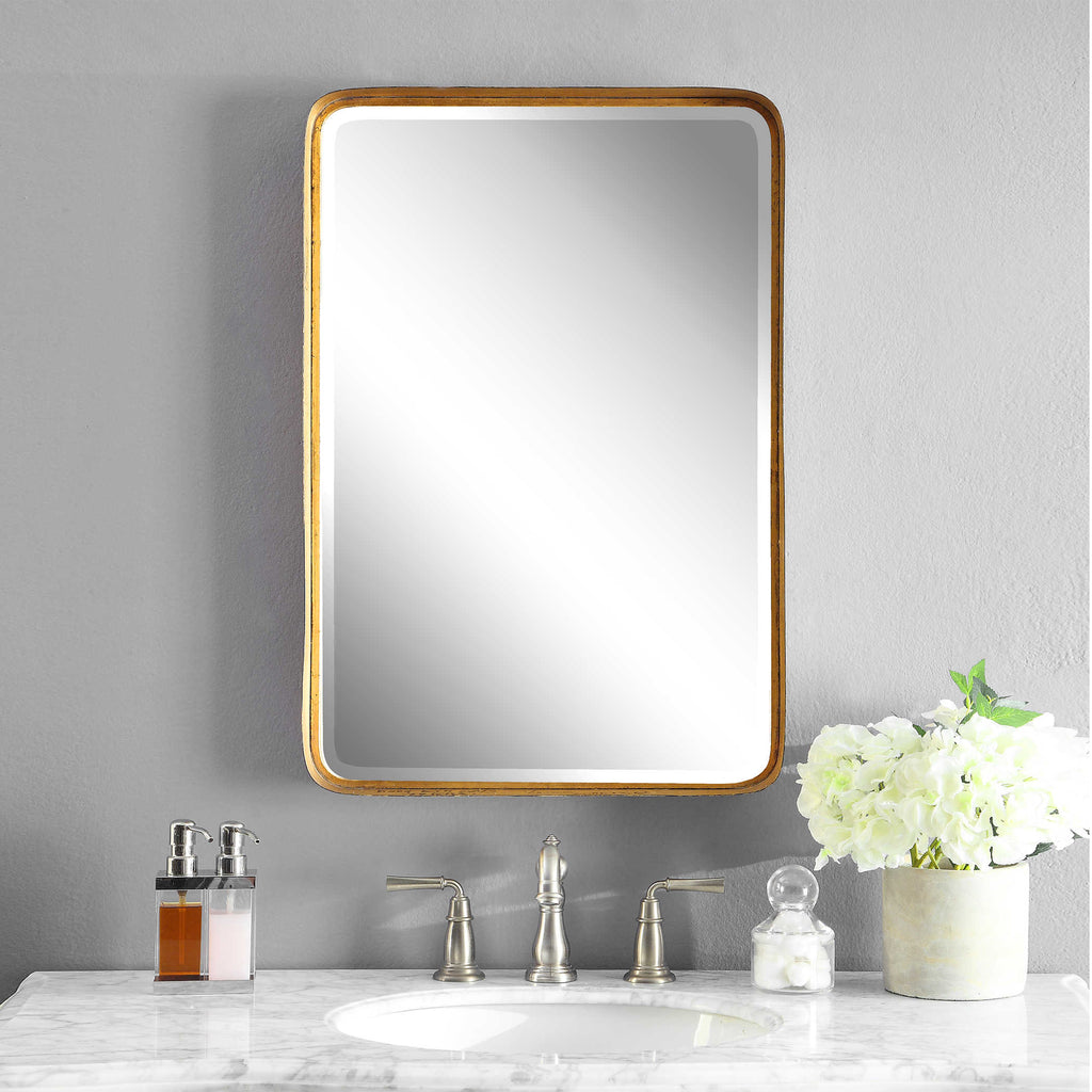 Crofton Antique Gold Mirror - Bombay Mercantile