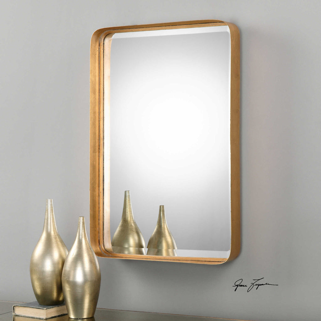 Crofton Antique Gold Mirror - Bombay Mercantile