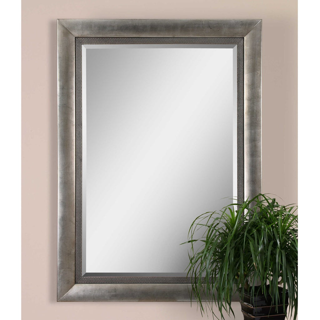 Gilford Antique Silver Mirror - Bombay Mercantile