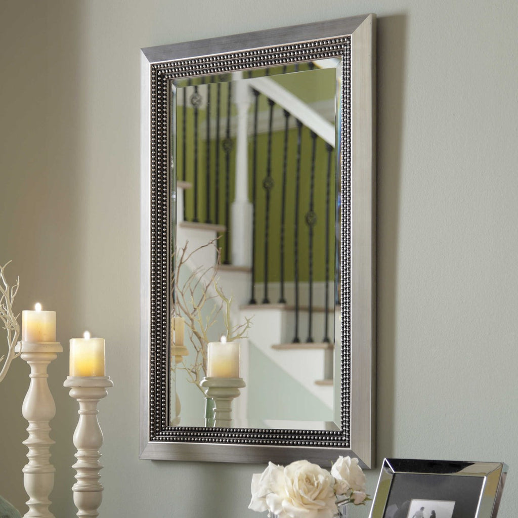 Triple Beaded, Vanity Mirror - Bombay Mercantile
