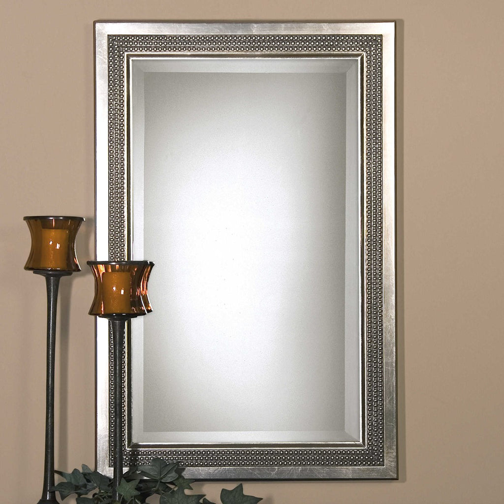 Triple Beaded, Vanity Mirror - Bombay Mercantile