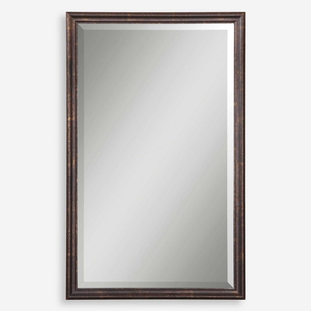 Renzo Bronze Vanity Mirror - Bombay Mercantile