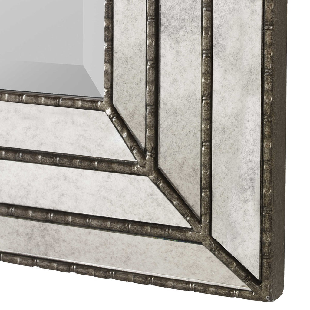 Seymour Antique Silver Mirror - Bombay Mercantile