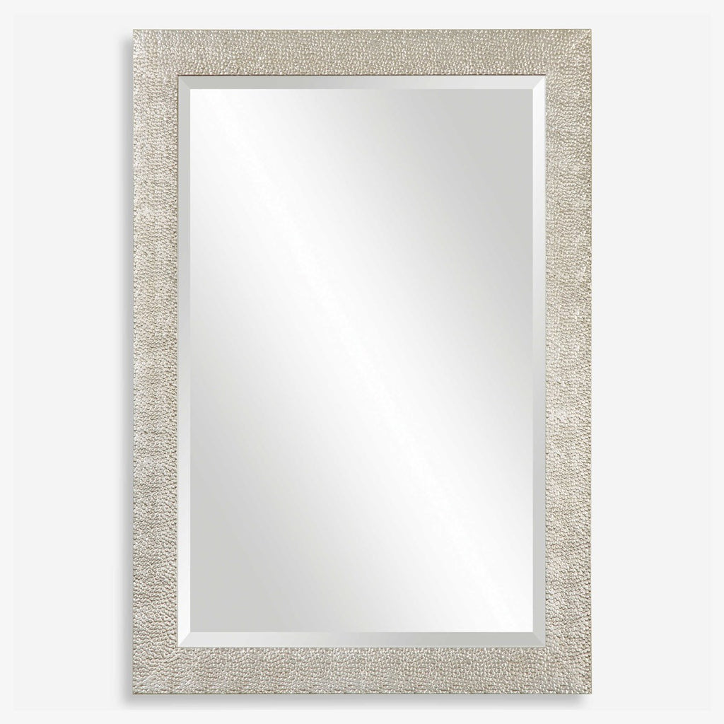 Porcius Antiqued Silver Mirror - Bombay Mercantile